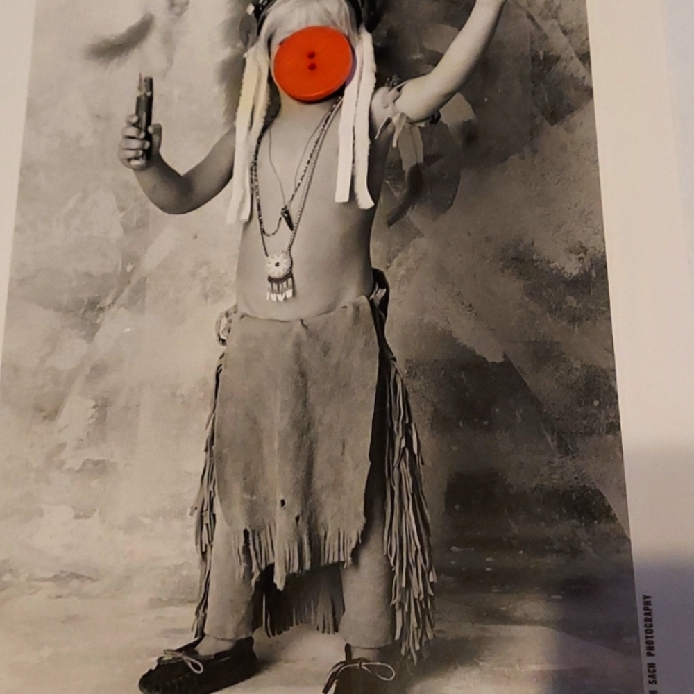 Vintage Pageant Indian Boy Suede Pageant Western Outfit Western Division Winner